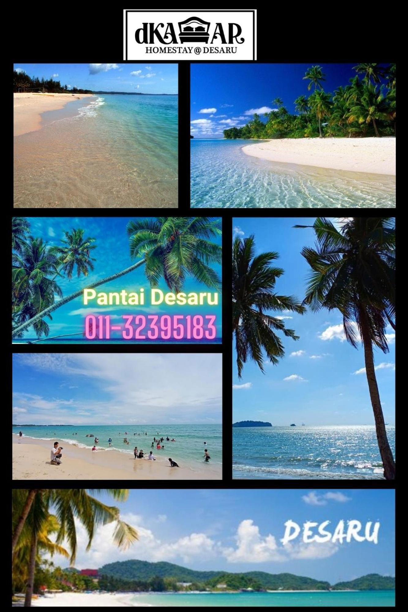 Dkamar Homestay At Desaru, Fully Aircond, Wifi, Coway, Street View 4 Min To Desaru Beach Kangkar Chemaran Exterior photo