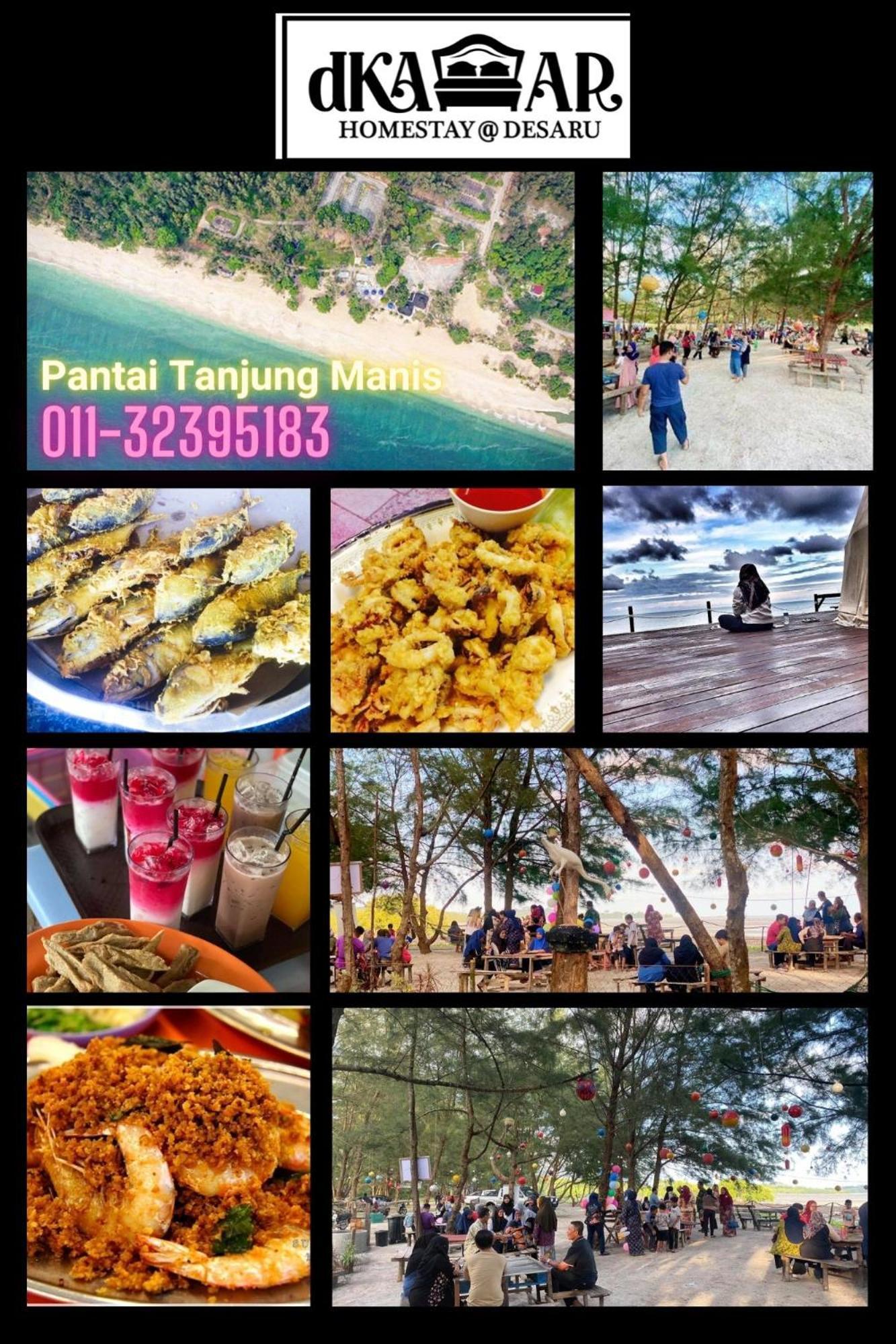 Dkamar Homestay At Desaru, Fully Aircond, Wifi, Coway, Street View 4 Min To Desaru Beach Kangkar Chemaran Exterior photo